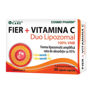Fier + Vitamina C Duo Lipozomal