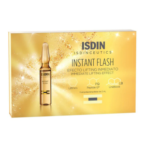 Fiole ser pentru lifting Isdinceutics Instant Flash, 5 fiole, Isdin, ISDIN – ofertă, preț și specificații