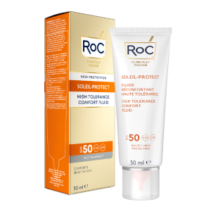 Fluid de protectie solara cu SPF50 Soleil Protect