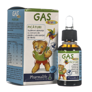 Gas bimbi picaturi colici