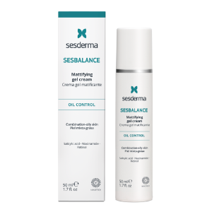 Gel-crema matifiant pentru tenul mixt si gras Sesbalance
