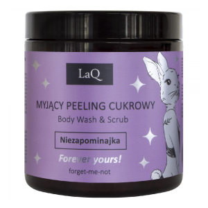 Gel de dus si peeling floare de nu-ma-uita