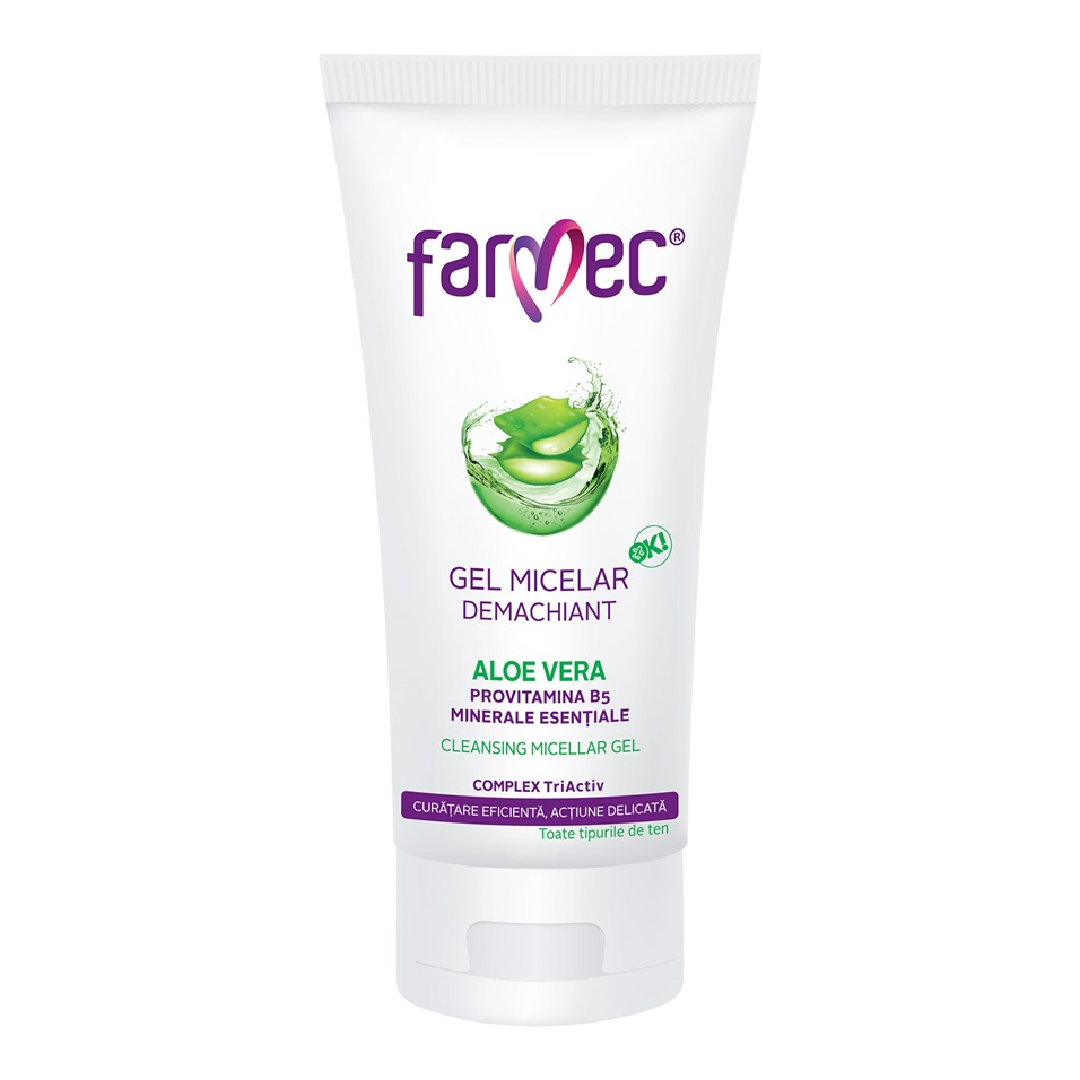 Gel micelar demachiant Aloe Vera