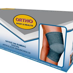 Genunchiera din bumbac tratata cu carbune din bambus - M