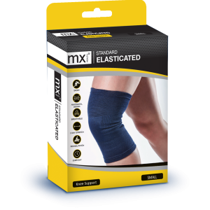 Genunchiera elastica pentru sustinerea articulatiei - M