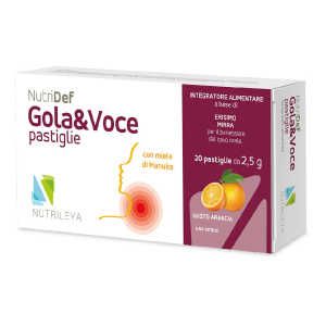 Gola&Voce portocale si miere de Manuka NutriDef