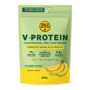 Gold Nutrition Pudra Proteica Vegetala V-protein Banane