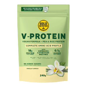 Gold Nutrition Pudra Proteica Vegetala V-protein Vanilie