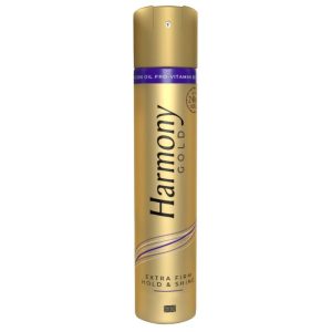 HARMONY GOLD Extra Firm Hold and Shine Spray fixativ pentru par