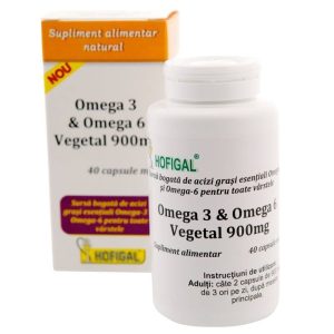 HOFIGAL Omega 3 & Omega 6 Vegetal 900 mg
