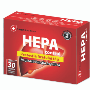 Hepacontrol, 30 caps., SPRINTPHARMA – ofertă, preț și specificații