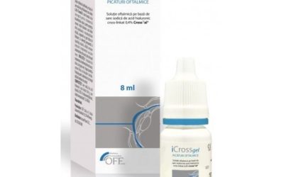 Icross Gel Picături Oftalmice – Hidratare și Protecție Oculară