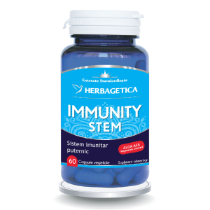 Immunity stem, 60 capsule, Herbagetica, HERBAGETICA – ofertă, preț și specificații