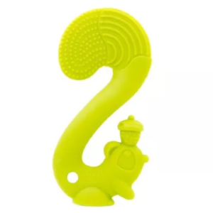 Inel gingival din silicon Veverita Verde