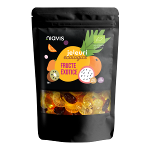 Jeleuri Ecologice Fructe Exotice, 100g, Niavis, NIAVIS – ofertă, preț și specificații