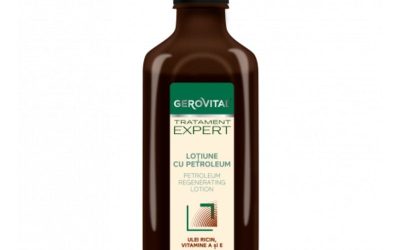 Lotiune cu Petroleum Tratament Expert, Gerovital – 100 ml