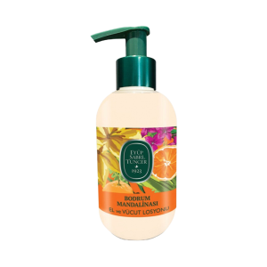 Lotiune de maini si corp cu ulei natural de masline Bodrum Mandarin 280ml