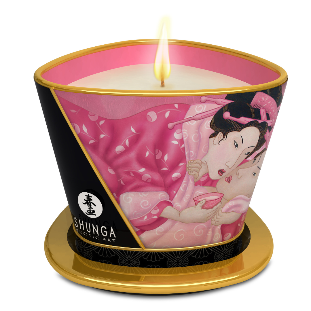 Lumanare pentru masaj erotic Rose