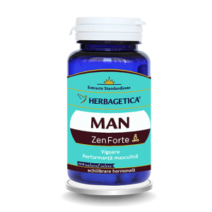 Man zen forte, 60 capsule, Herbagetica, HERBAGETICA – ofertă, preț și specificații