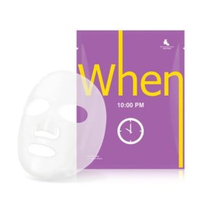 Masca faciala din bioceluloza cu colagen si vitamina C, 10:00 PM, 23ml, Simply When, WHEN
