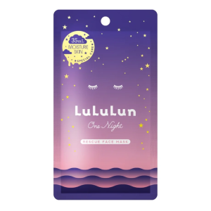 Masca faciala japoneza, One Night Pink, 1 bucata, LuLuLun, LULULUN – ofertă, preț și specificații