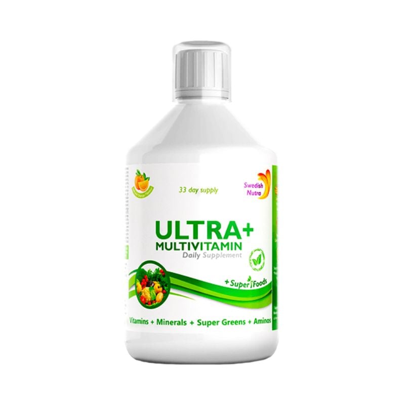 Multivitamine Lichide Ultra+ Detox, 500 ml, Swedish Nutra, SWEDISH NUTRA – ofertă, preț și specificații