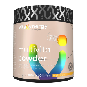 Multivitamine pudra cu aroma tropicala