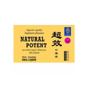 Natural potent, 6 fiole, 10 ml solutie buvabila, disfunctii erectile, GUANGZHOU YOUFANG HEALTH – ofertă, preț și specificații