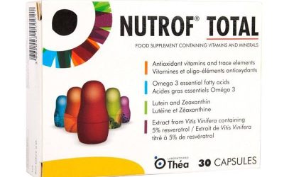 Nutrof Total x 30cps. – Supliment pentru Sănătatea Oculară