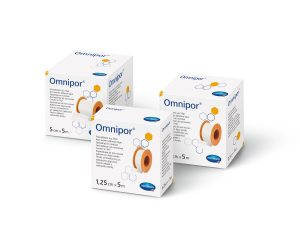 Omnipor plasturi pe suport hartie 2.5cm x 5m, HARTMANN