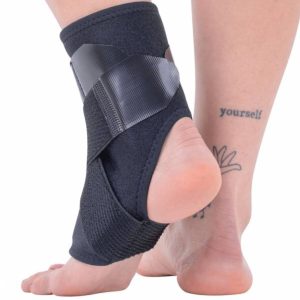 Orteza de glezna mobila cu suport elastic