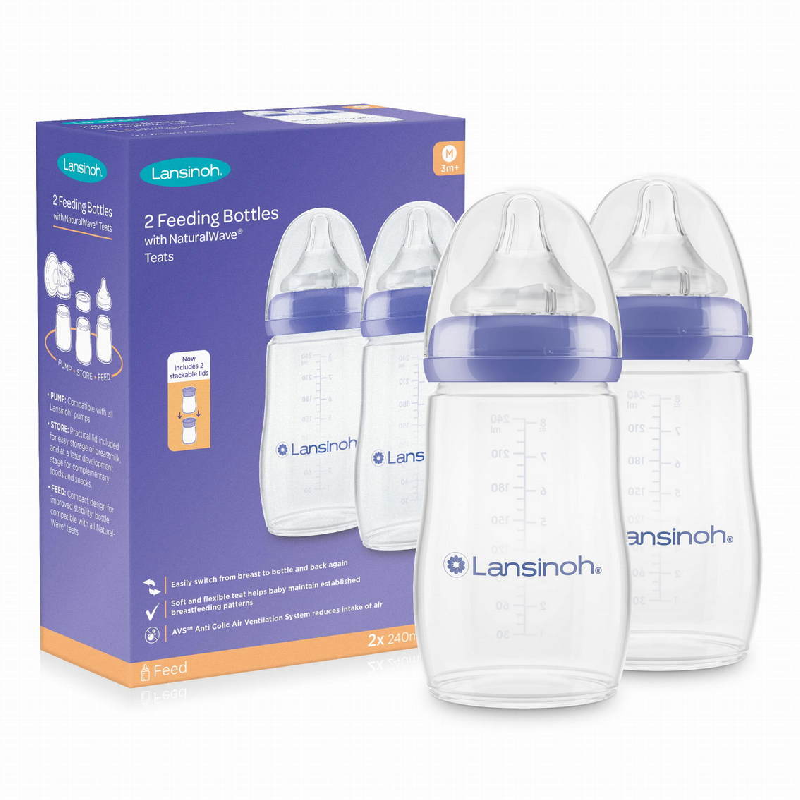 Pachet Biberon cu tetina NaturalWave