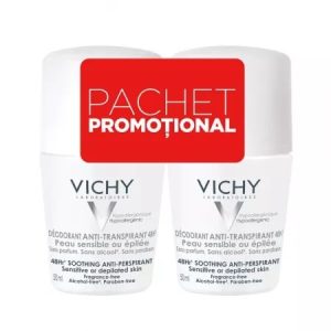 Pachet Deodorant roll-on antiperspirant fara parfum 48h