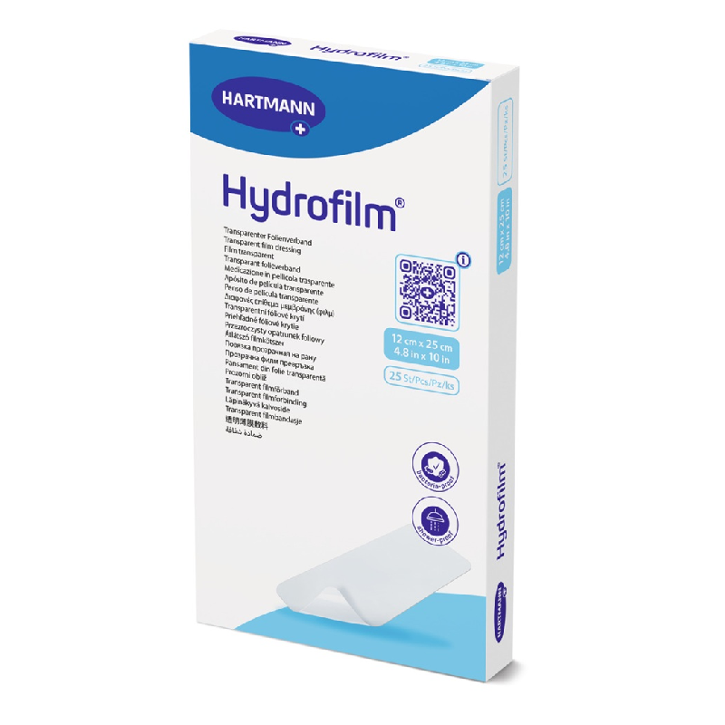 Pansament transparent Hydrofilm, 12*25 cm, 25 bucati, HartMann, HARTMANN – ofertă, preț și specificații