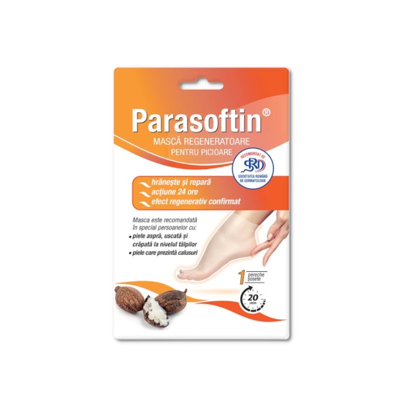 Parasoftin Masca regeneratoare pentru picioare