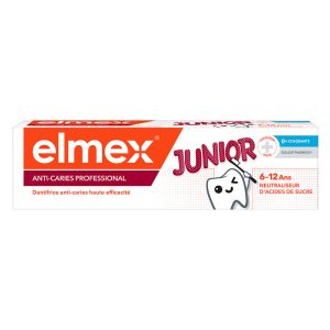 Pasta de dinti Anti-Caries Professional Junior 6-12 ani, 75 ml, Elmex, ELMEX – ofertă, preț și specificații