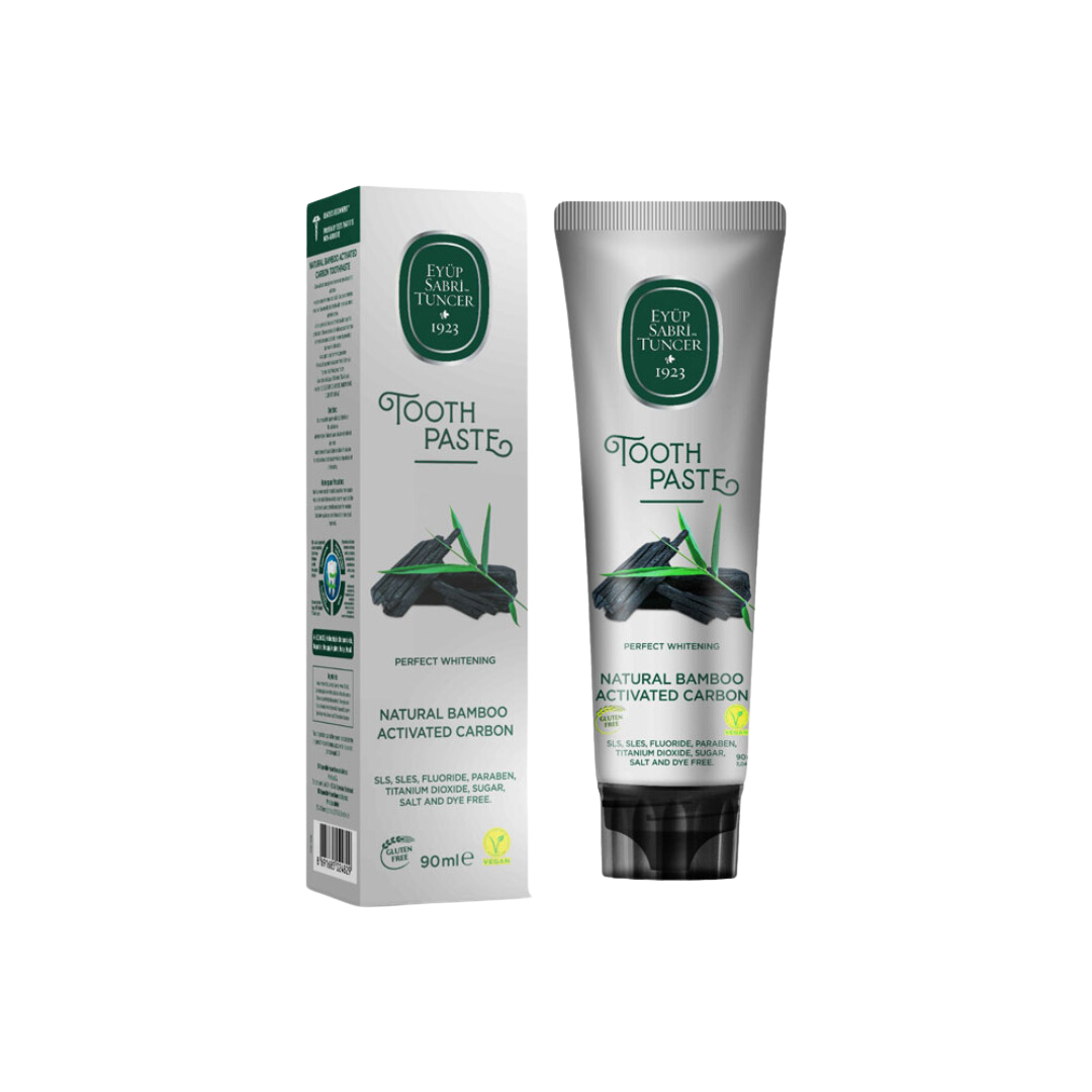 Pasta de dinti cu carbune activ din bambus natural 90ml