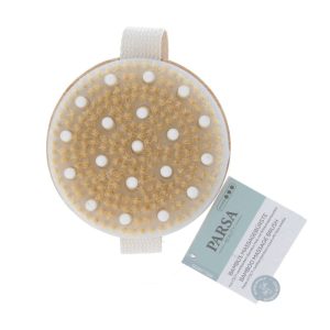 Perie de masaj din bambus