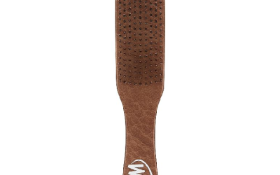 Perie de păr pentru bărbați Men Brown Leather, Wet Brush