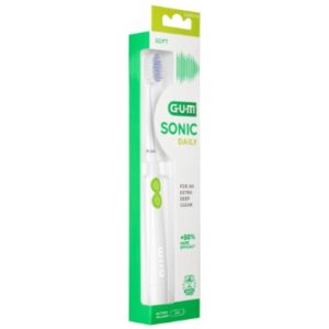 Periuta de dinti soft Daily Sonic, 1 bucata, Sunstar Gum, SUNSTAR GUM – ofertă, preț și specificații