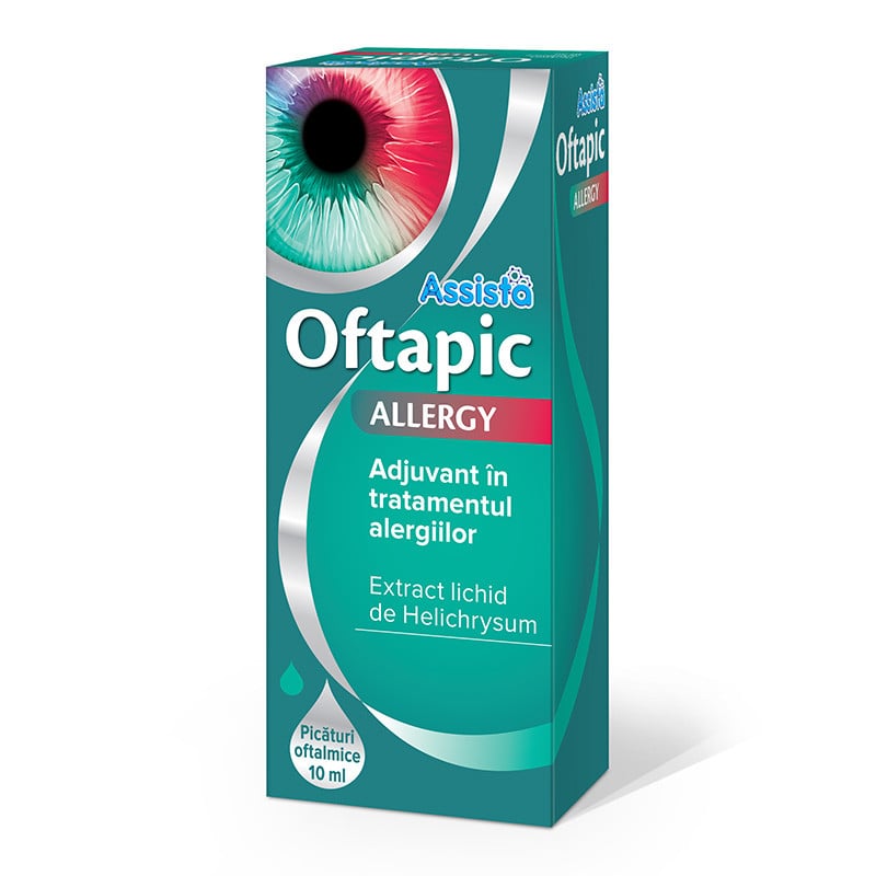 Picaturi pentru ochi Oftapic Allergy