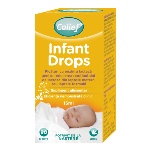 Picaturi pentru sugari Infant Drops, 15 ml, Colief, COLIEF – ofertă, preț și specificații
