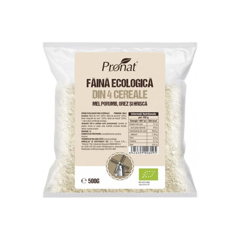 Pronat Faina din 4 cereale natural fara gluten