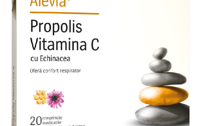 Propolis Vitamina C cu Echinacea – Alevia