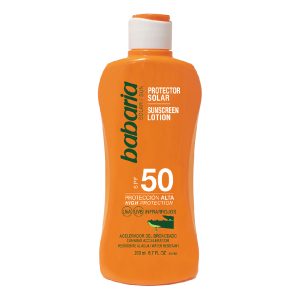 Protectie solara cu accelerator de bronzare SPF50