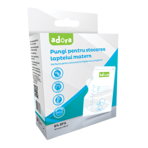 Pungi pentru stocarea laptelui matern