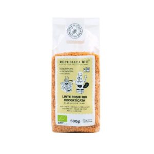 Republica BIO Linte rosie Bio decorticata FARA GLUTEN
