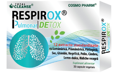 Respirox Pulmonar Detox Total Cleanse – Sănătate Respiratorie