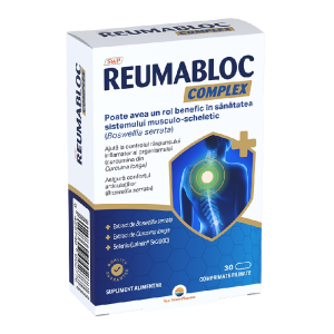 Reumabloc Complex, 30 comprimate, Sun Wave Pharma, SUN WAVE PHARMA – ofertă, preț și specificații