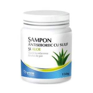 Sampon antiseboreic cu sulf si aloe